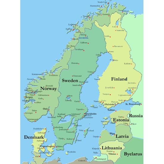 Μεταφορά από και προς Δανία Σουηδία Νορβηγία  ..